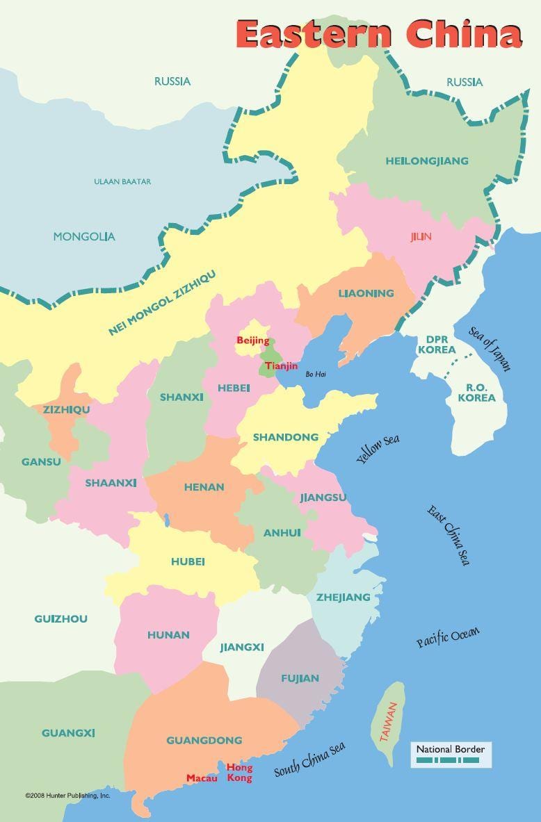 地图的国东