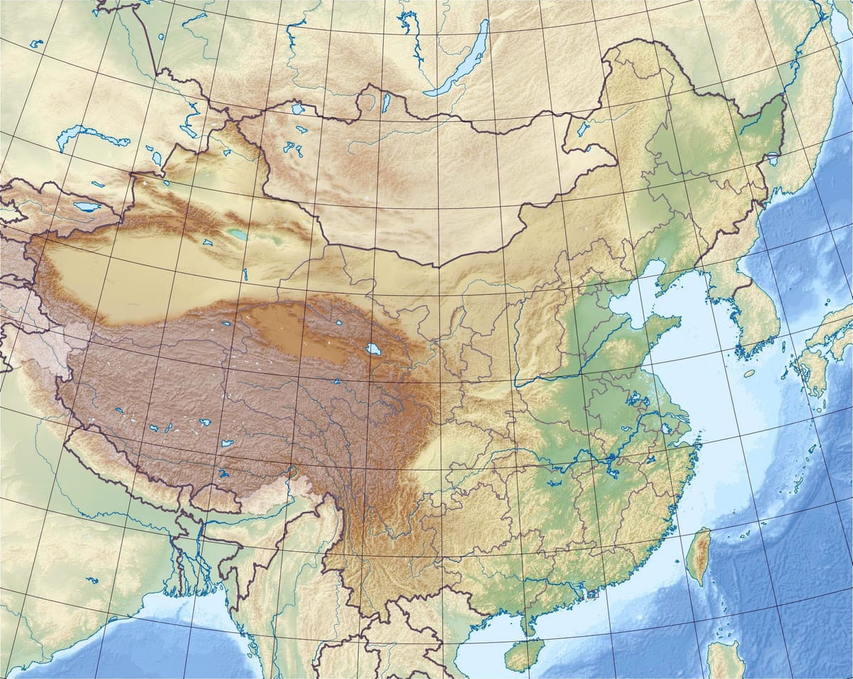 救助中国地图