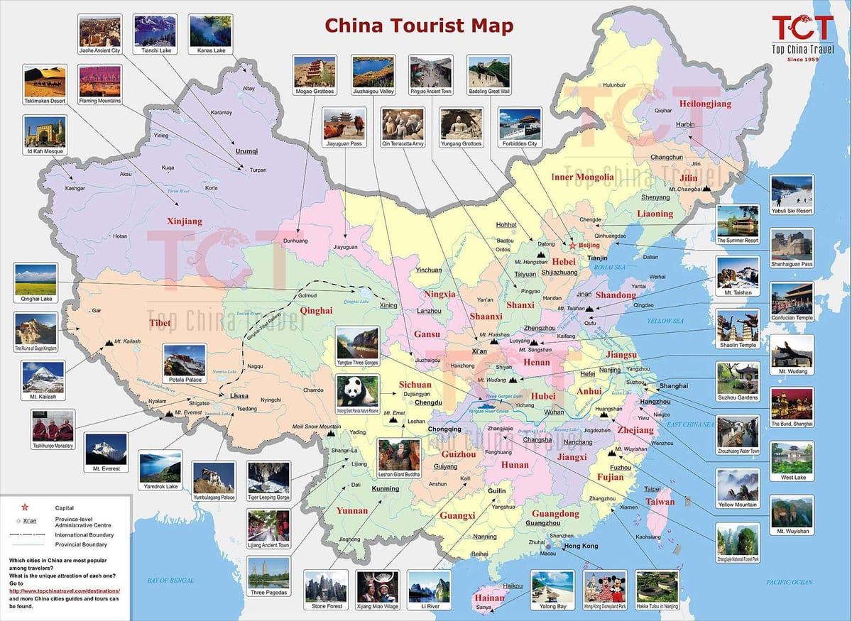 地图中国峰