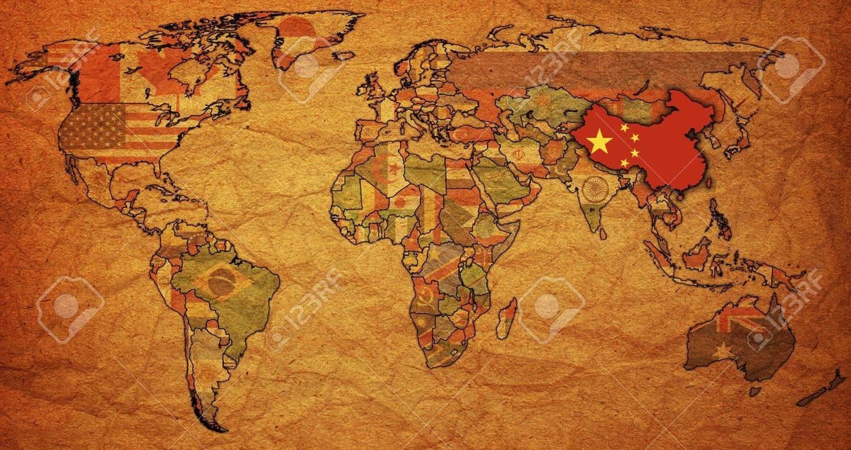 中国古老的地图
