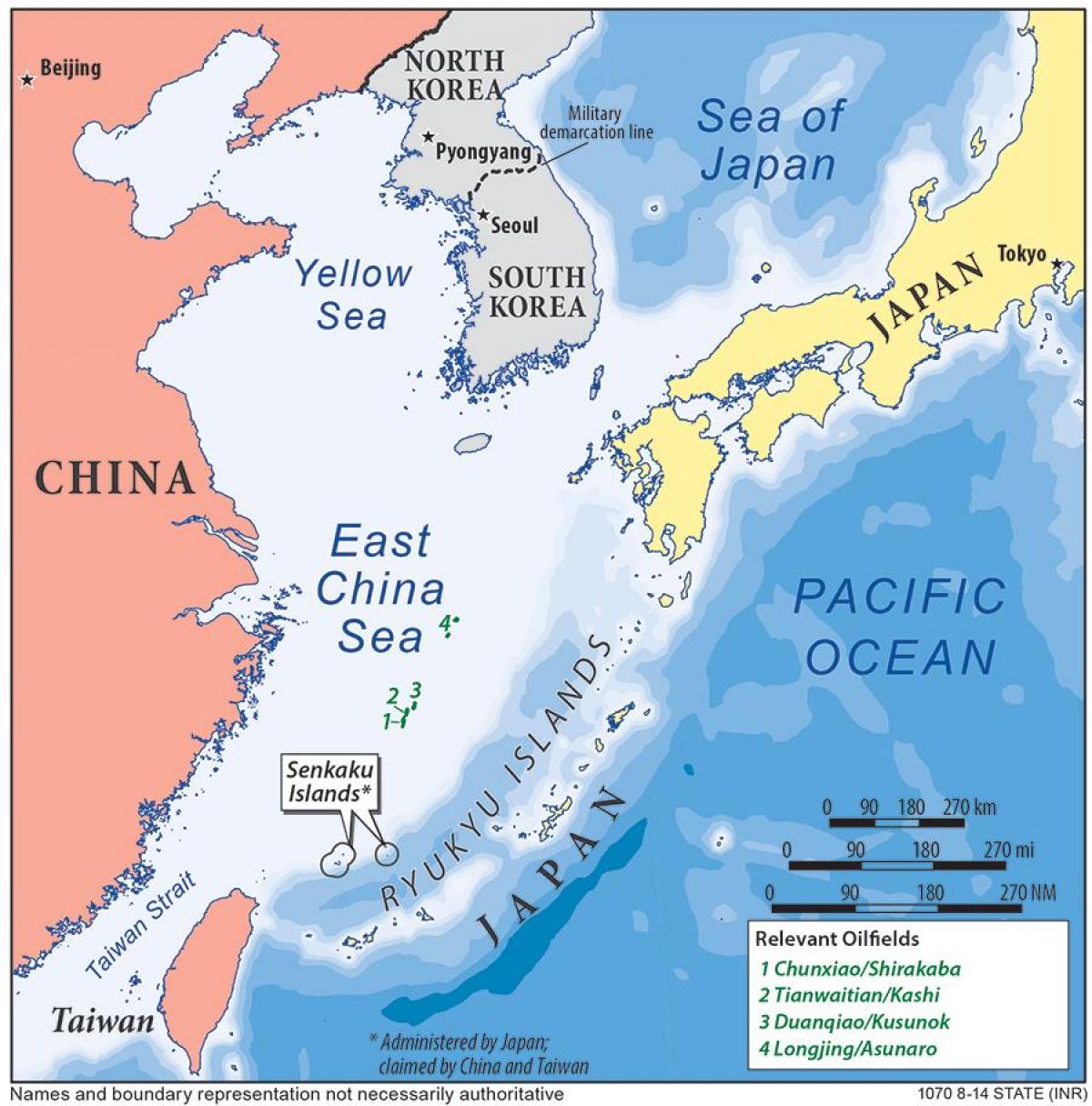 地图中国东海
