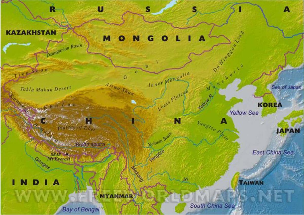 中国地物理