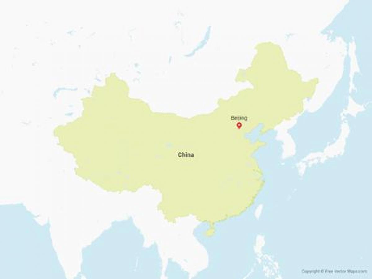 矢量地图的中国