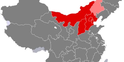 中国北方地图