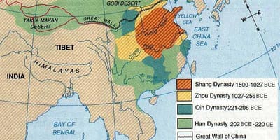 中国古代的地理地图