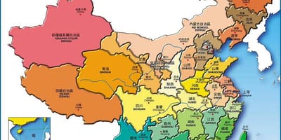 地图中国省份