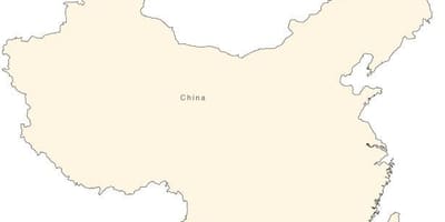 中国简单地图