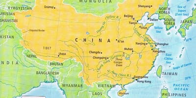 地图的国界