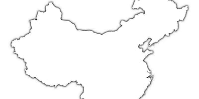 轮廓图中国